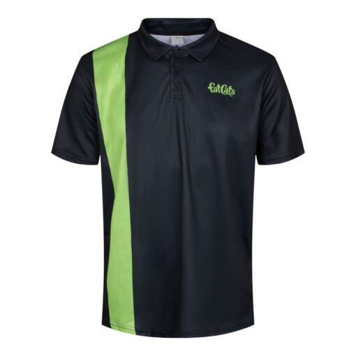 Lime Stripe Polo